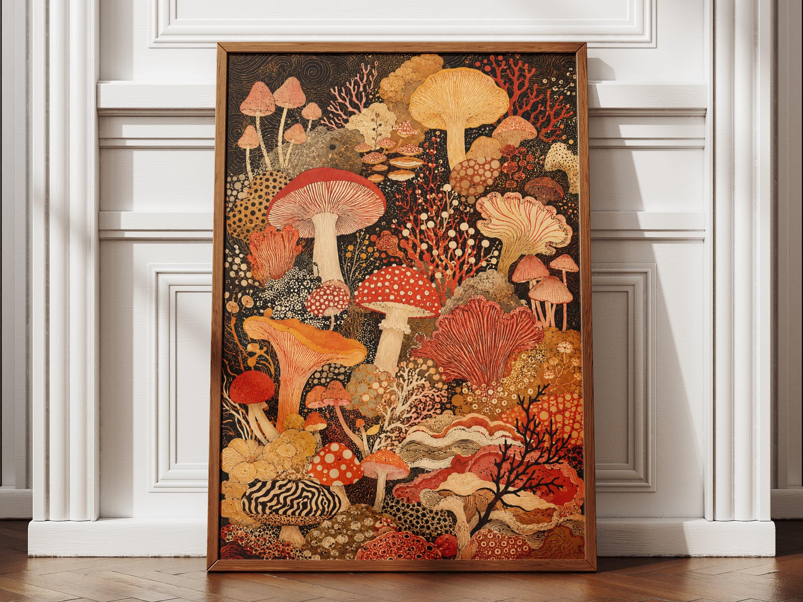 Japanese Mushroom - Etsy Finland
