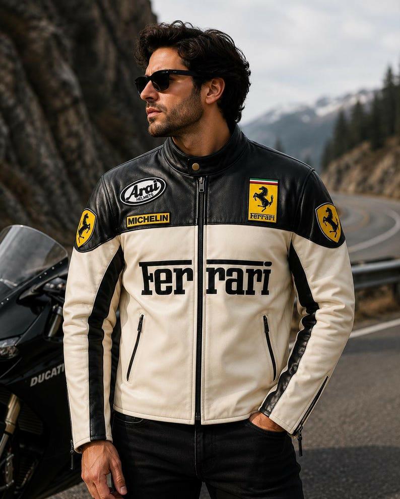 Vintage ferrari racing jacket - Etsy 日本