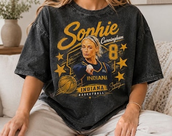 Sophie Cunningham Point Signature Basketball Shirt, Sophie Cunningham Indiana Basketball Shirt