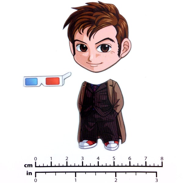 Mix and Match Magnets: Tenth Doctor (Doctor Who)