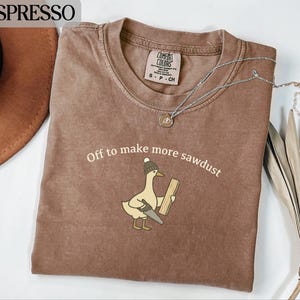 Snickare-gåva-t-shirt, snickare-gör-det-själv-tröja, Comfort Colors®-kläder