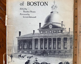 Vistas antiguas de Boston de James Henry Stark, editado por Theodore Thomte, tapa dura, 1967.