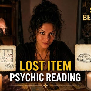 Psykisk läsning av borttappade föremål | Hitta saknade eller stulna tillhörigheter | Intuitiva ledtrådar till platsen och personlig insikt