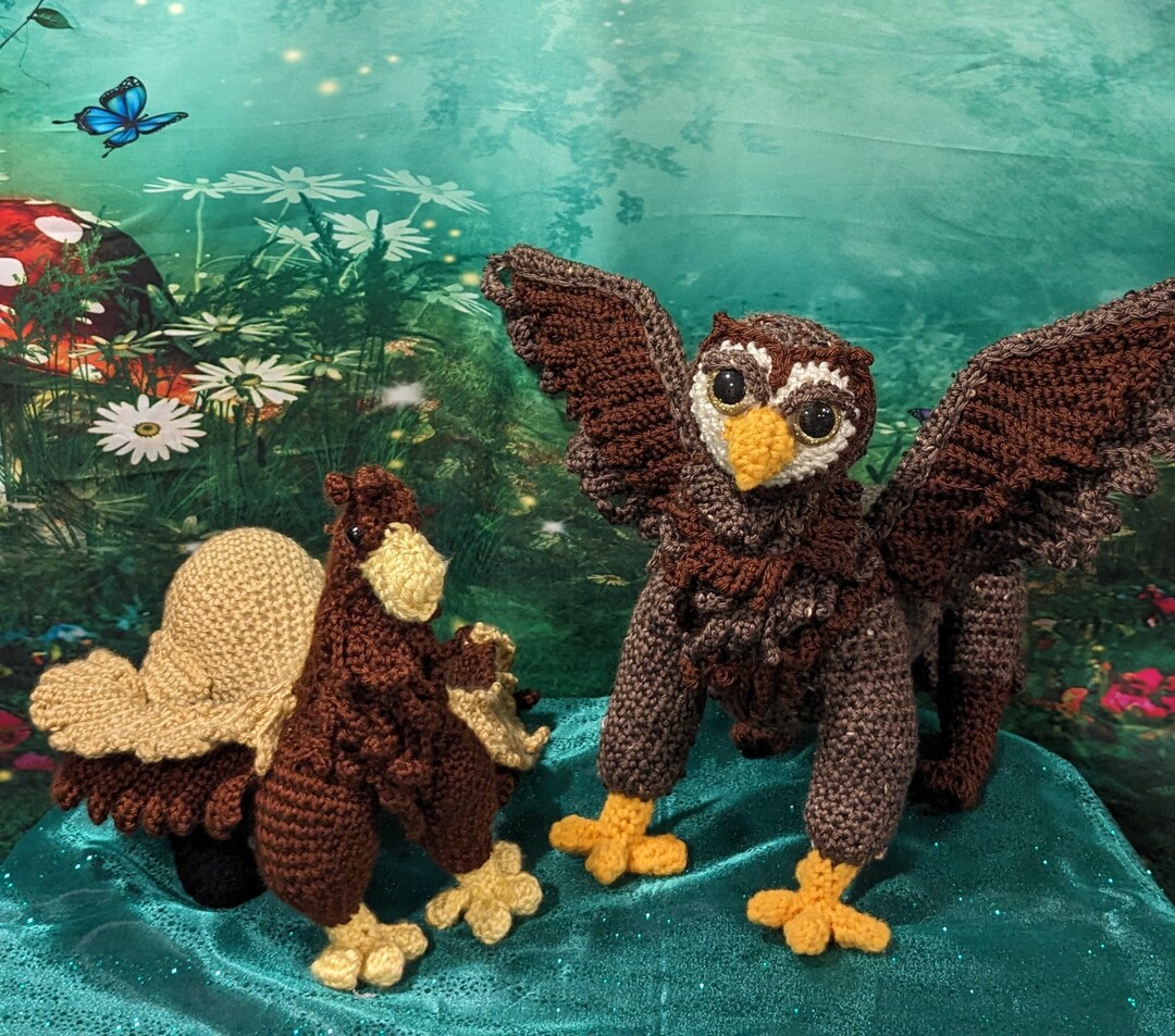 Mythical Creatures Hippogriff, Manticore, Owl Gryphon, Sphinx