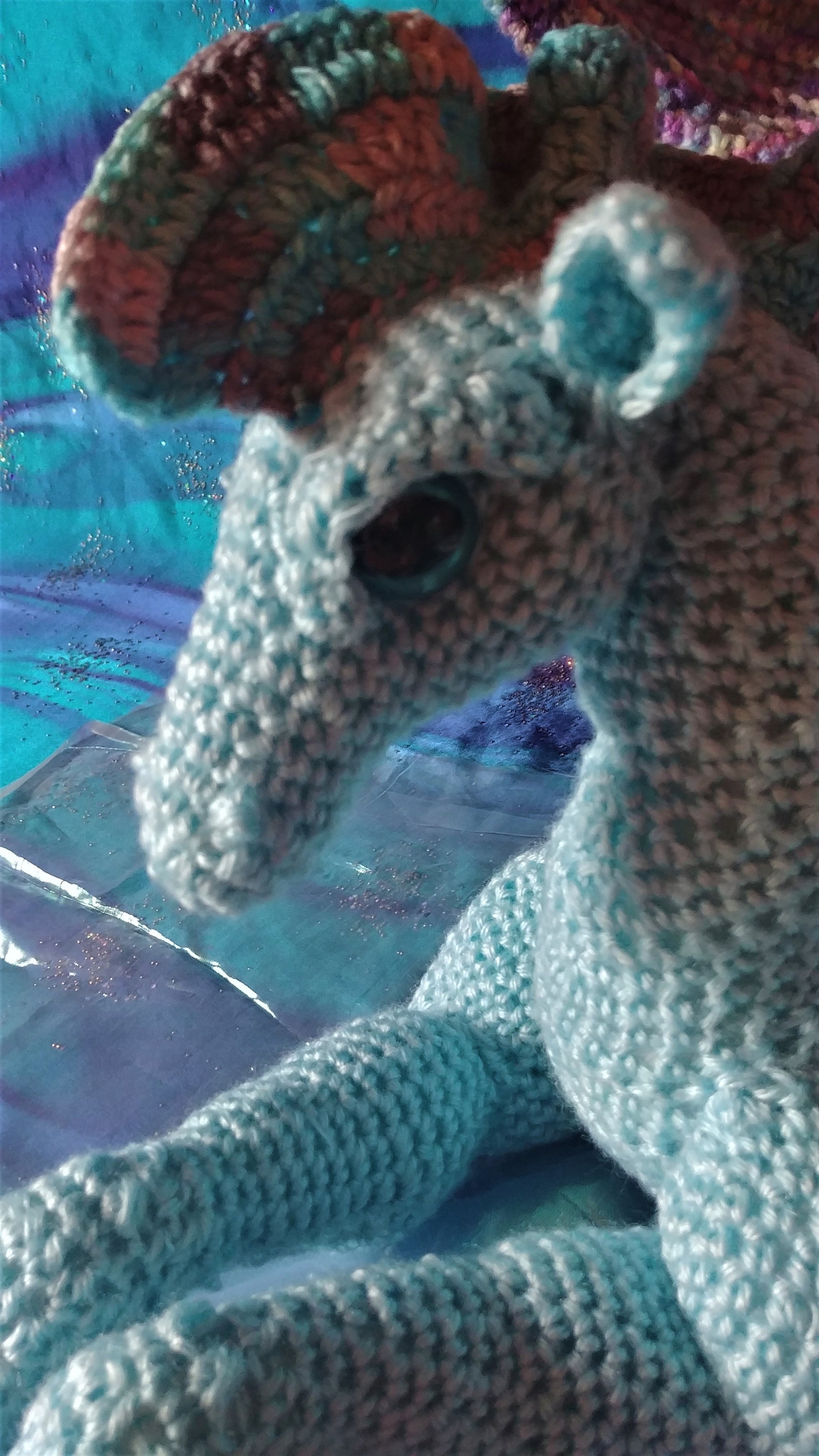 Hippocampus Kelpie MerHorse Hand made Crochet Plushie | Etsy