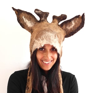 Wim Hof Ice Man Deer Headdress image 5