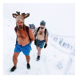 Wim Hof Ice Man Deer Headdress image 4