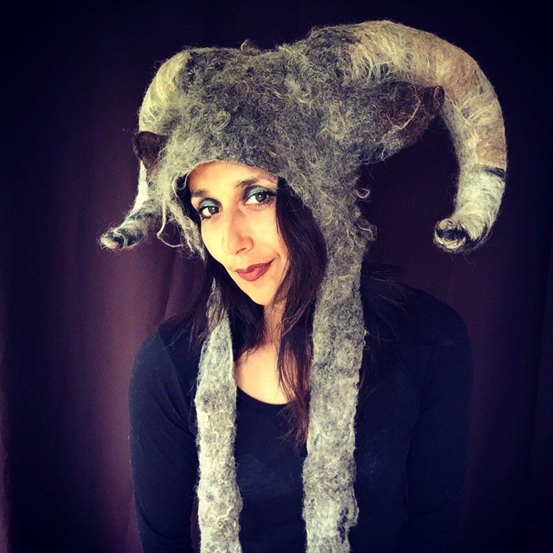 Wild Things Krampus Goat Headdress - Etsy