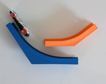 Ramp Duo for Car Track Play | Hot Wheels Compatible