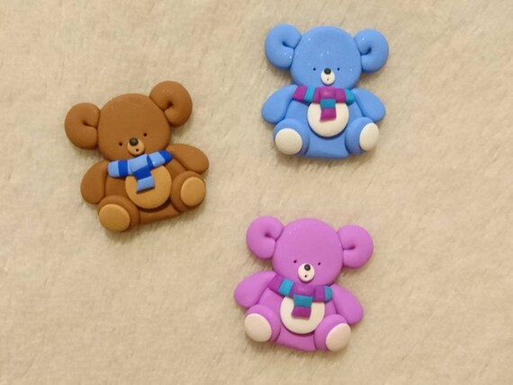 PK 3 READY FOR SNOWBALL EMBELLISHMENT TOPPERS FOR CARDS