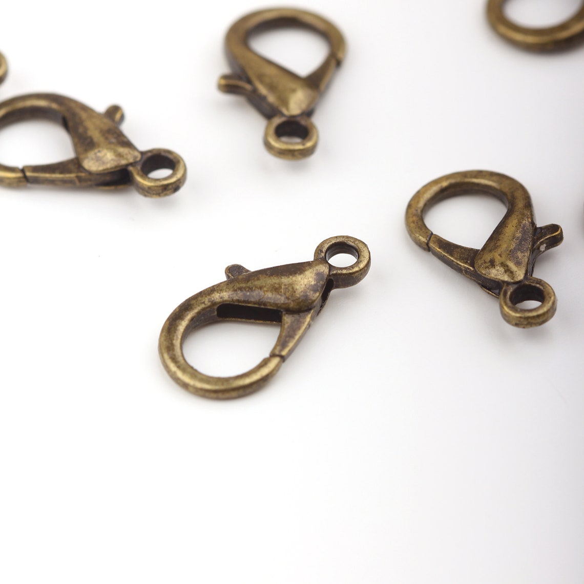 Large Bronze Clasp Large Lobster Clasp Large Closure Clasp Etsy UK