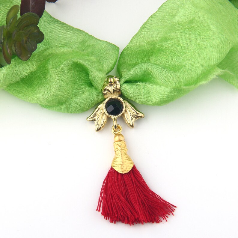 Gold Tone Jewelry Supplies Jewelry Findings 1 piece GC-555 Pendant Bail Connector GoldRed