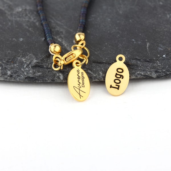 20 personalisierte Schmuck Logo Anhänger, Markenlogo Anhänger, Schmuck Logo Anhänger, Benutzerdefinierte Anhänger Charme, Benutzerdefinierte Markenzeichen, Logo Anhänger, Schmuckanhänger // LCh-013