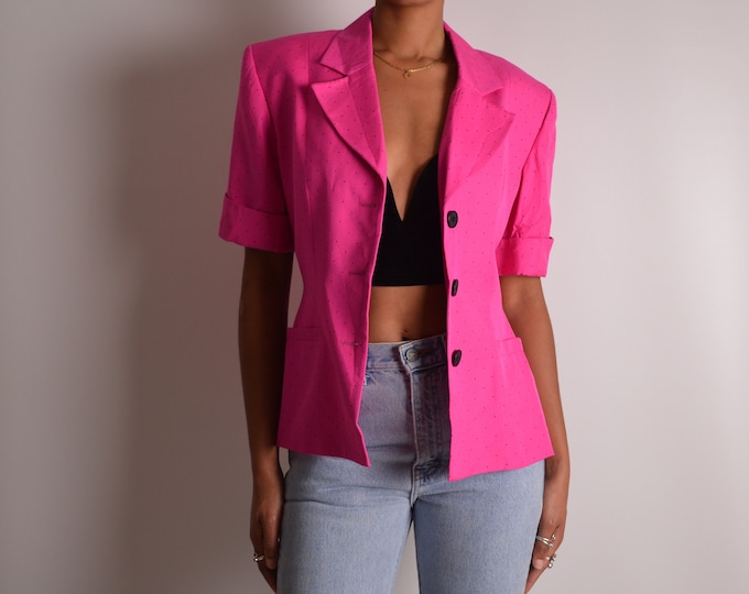 Vintage Christian DIOR Blazer Top (M)