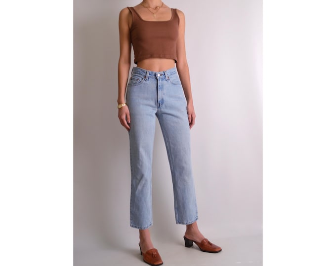 Vintage LEVI'S Straight Leg Jeans (27/28"W)