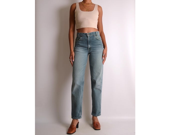 Vintage Green LEVI'S Jeans (28/29"W)