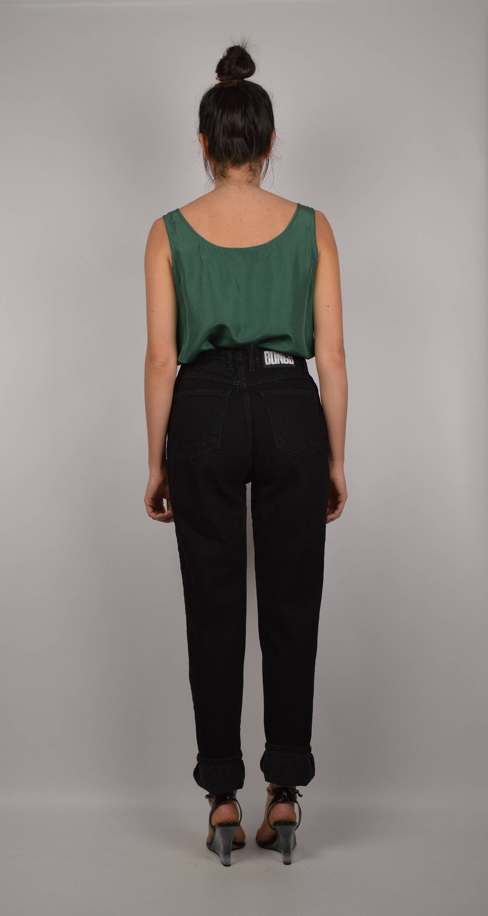 Silky Satin Scoop Neck Tank Top