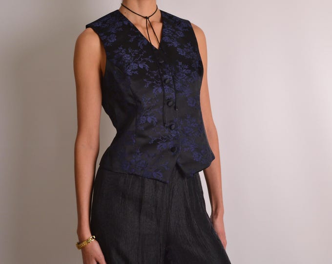 Vintage Damask Vest Top (S)