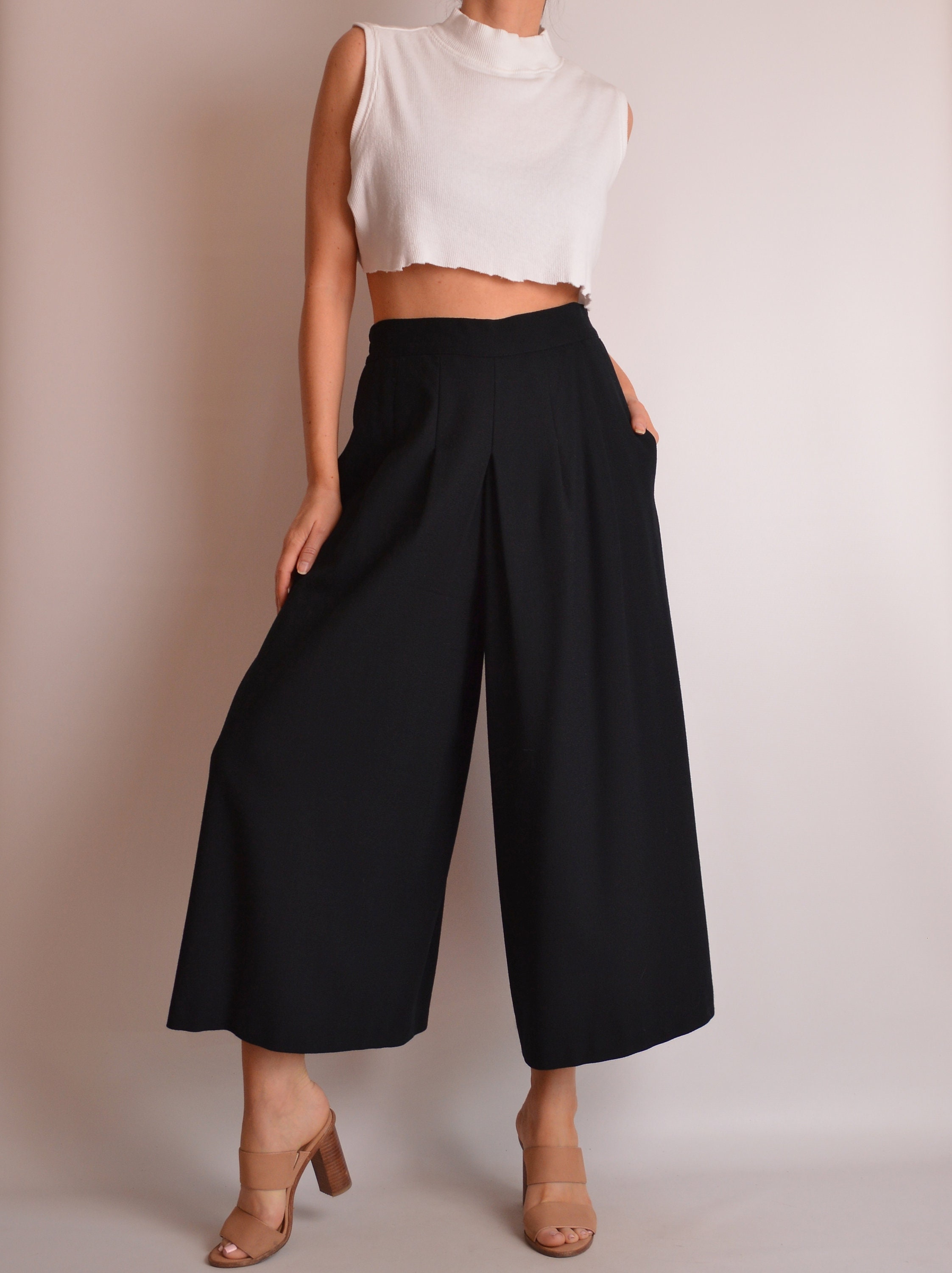 Vintage High Waist Culottes (28-29W)