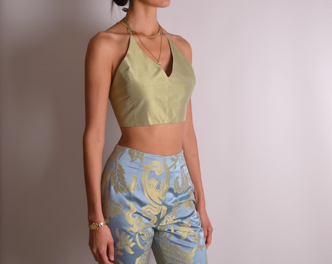 Vintage Armani Silk Top (XS/S)