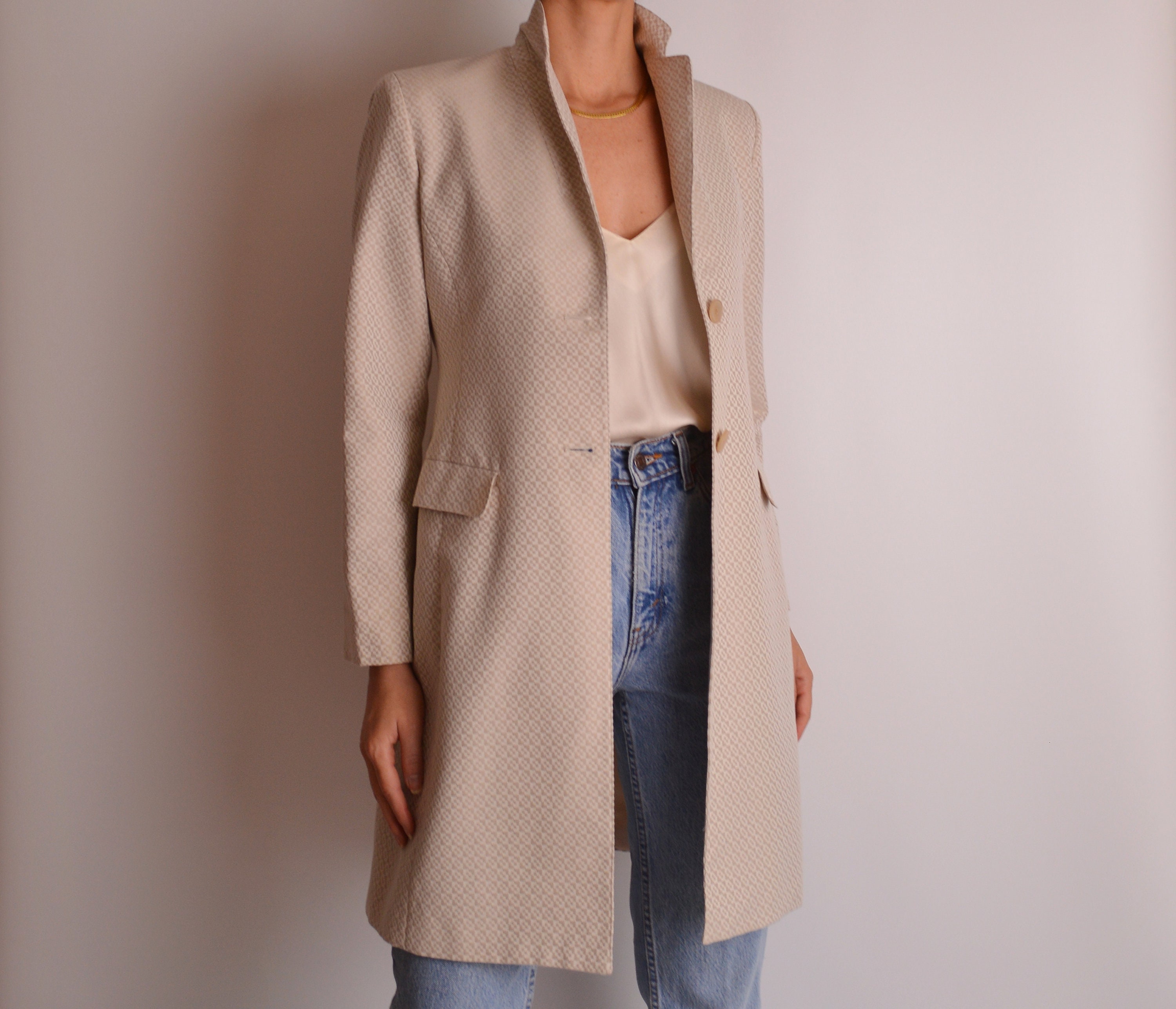 Elegant Vintage Lightweight Jacket (S-M)