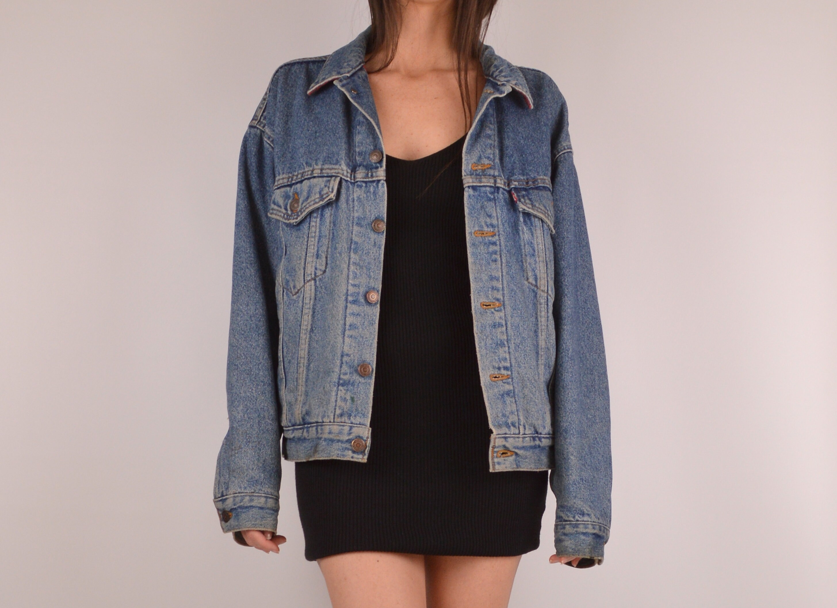 Vintage LEVI'S Flannel Lined Jean Jacket