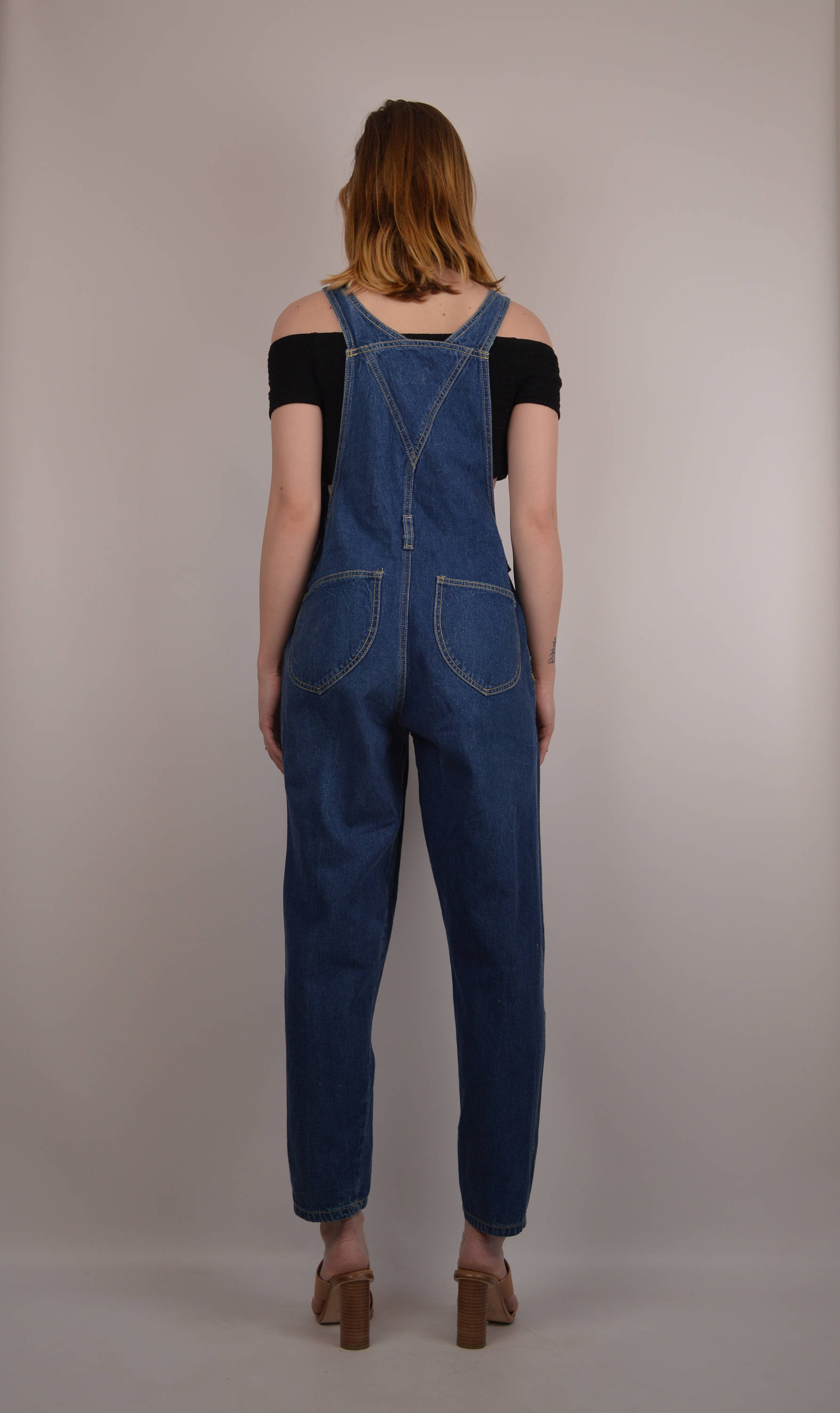 Vintage Denim Overalls