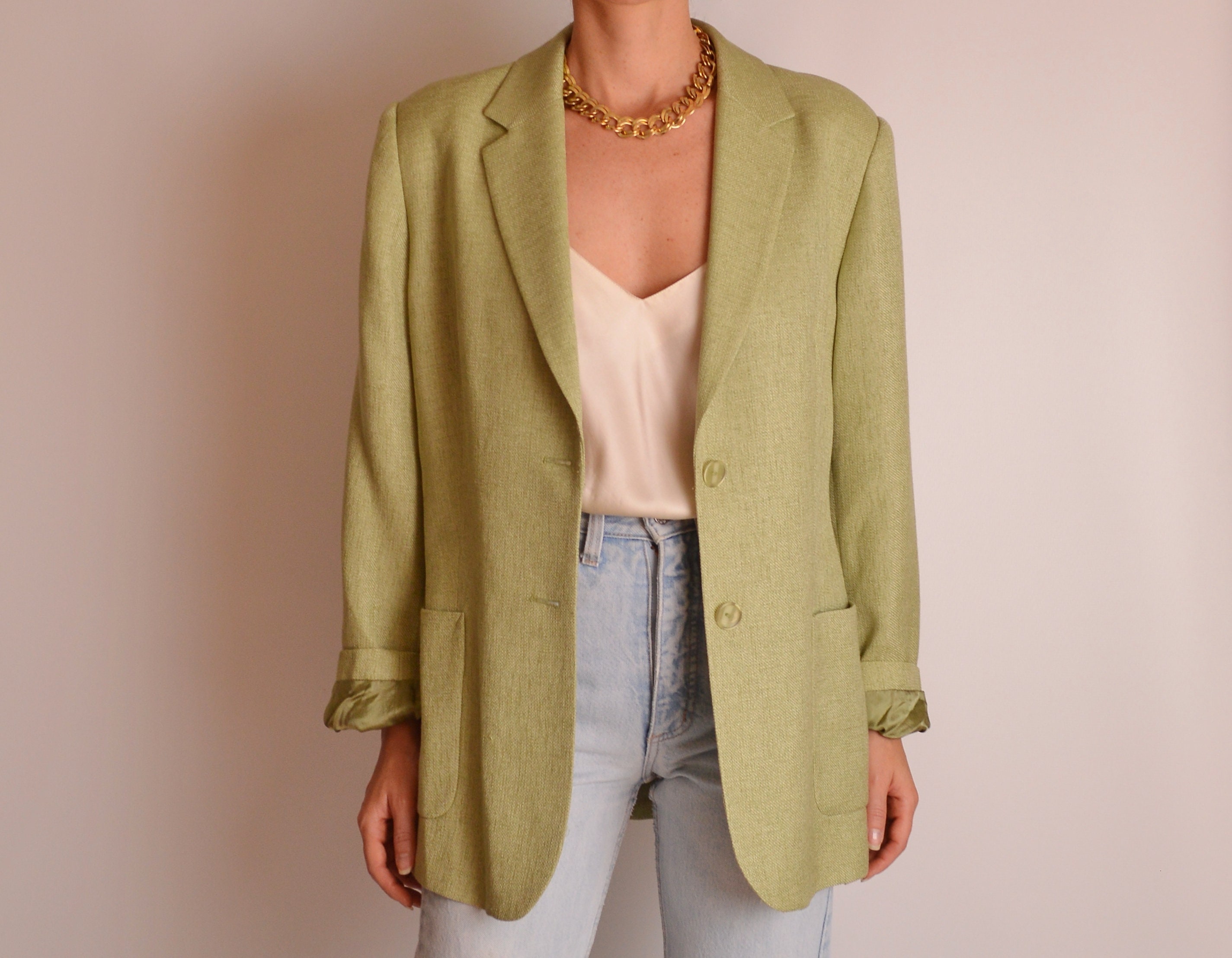 Vintage Pastel Blazer (ML)