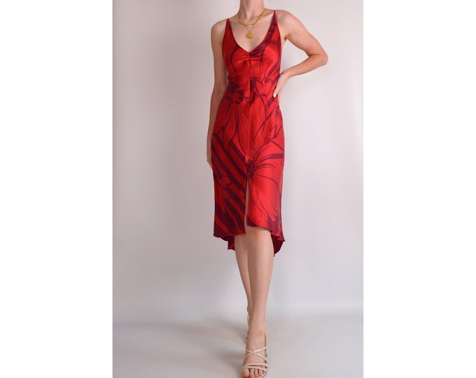 Stunning Vintage Silk Slip Dress (S-M)