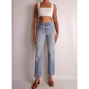 Jeans vintage LEE rovinati (larghezza 27/28")