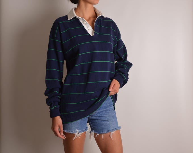 Vintage Cotton Rugby Shirt (S-L)