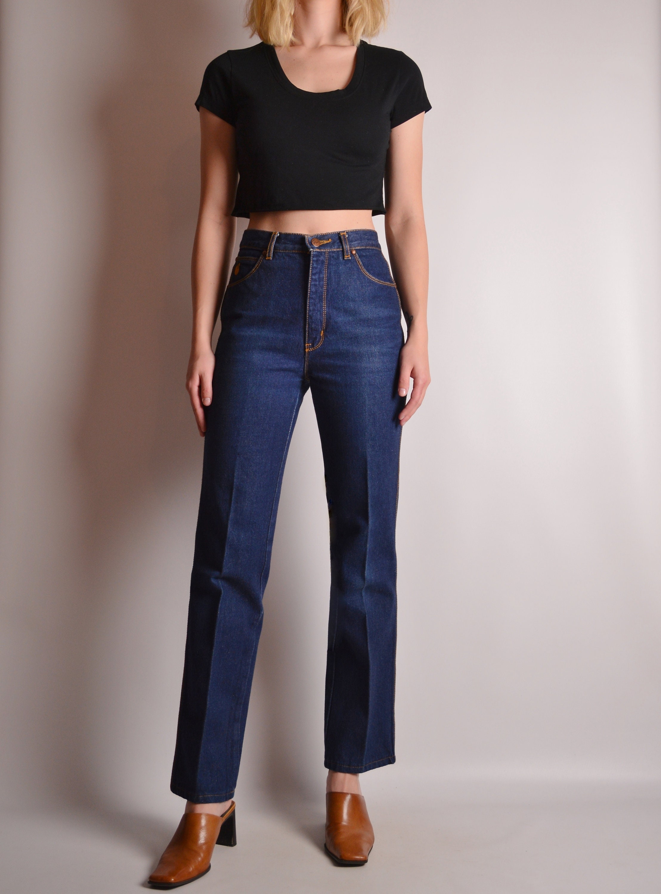 Vintage 70's Flare Jeans (XS)