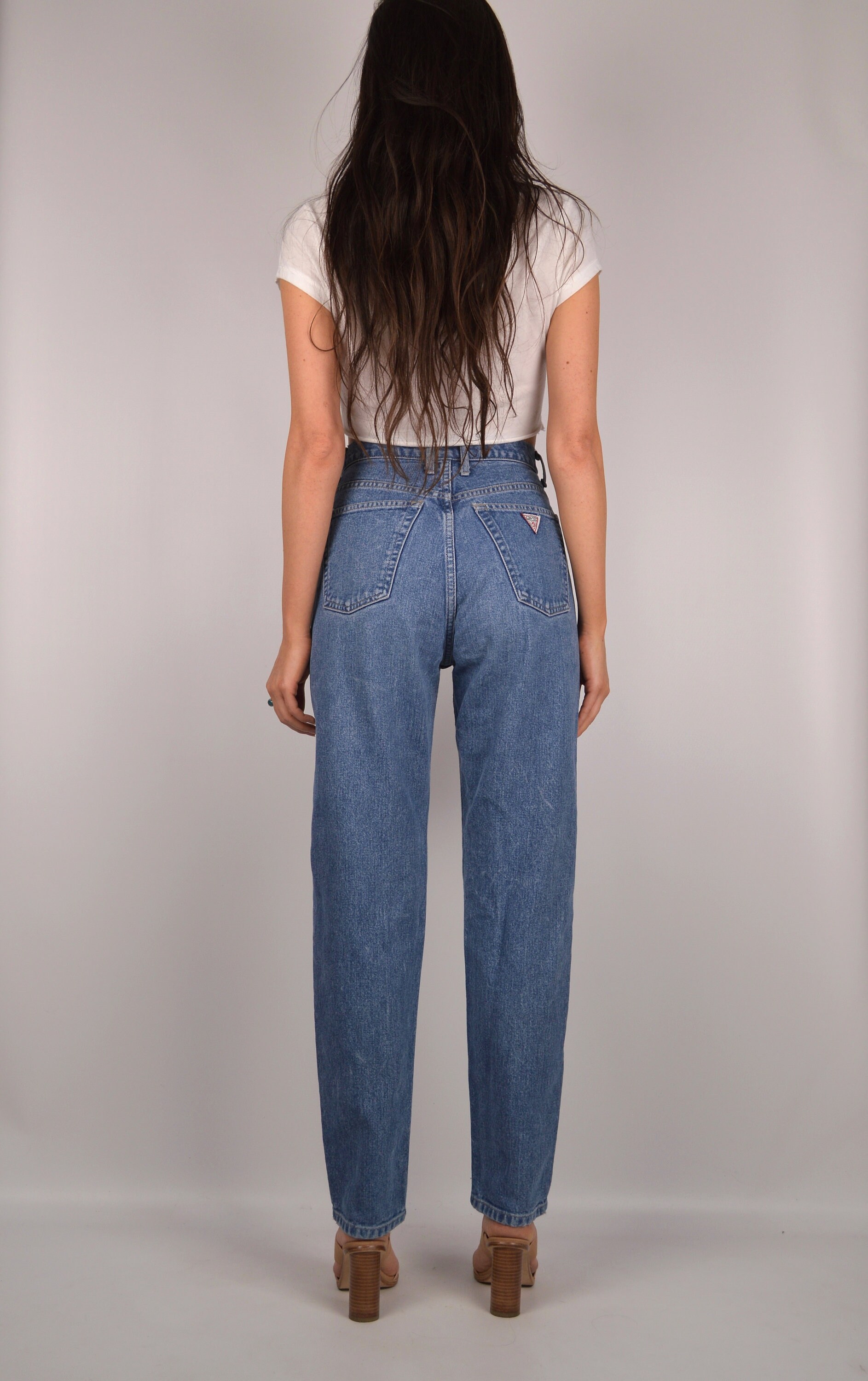 Vintage GUESS Jeans / 27W High Waist