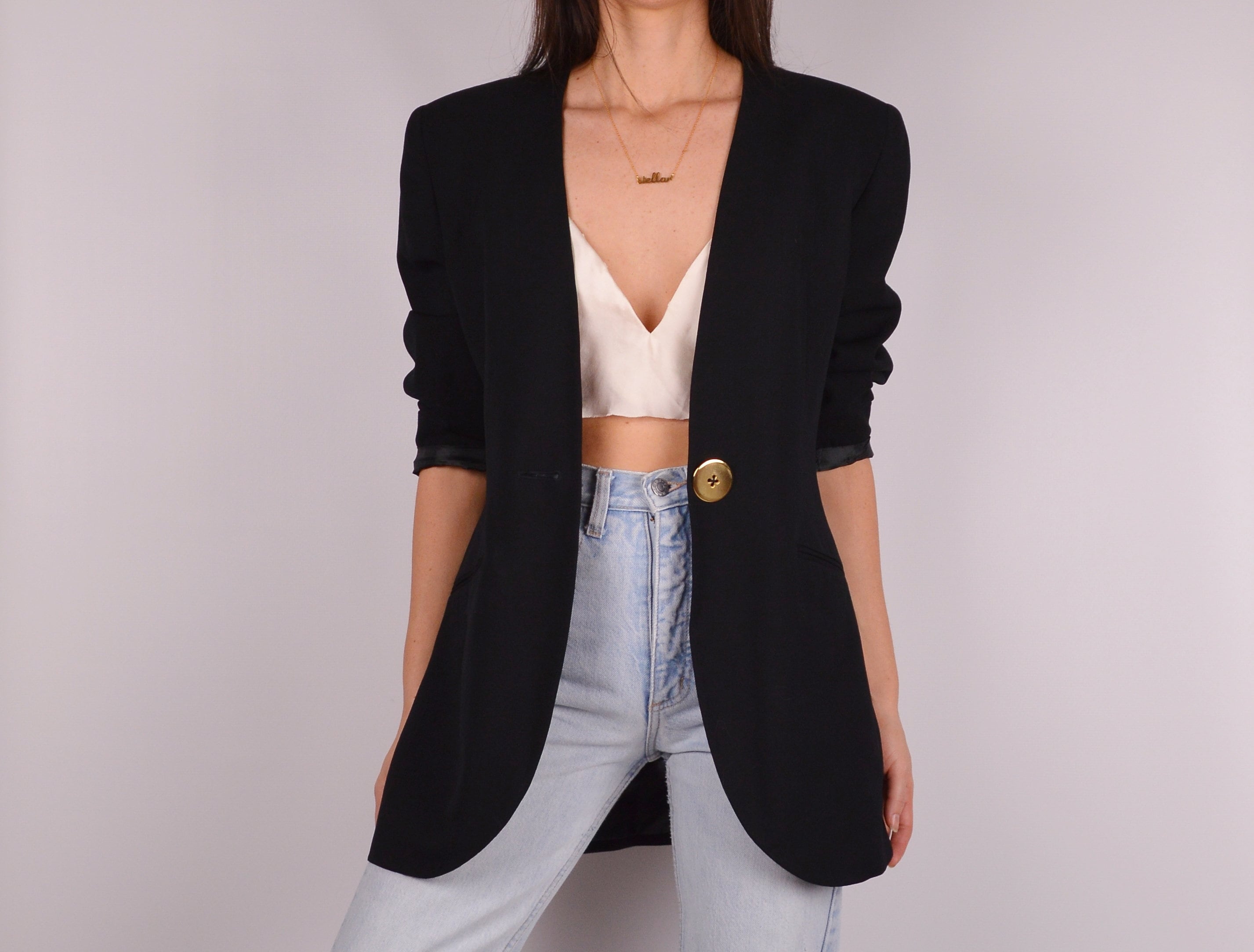 vintage christian dior blazer