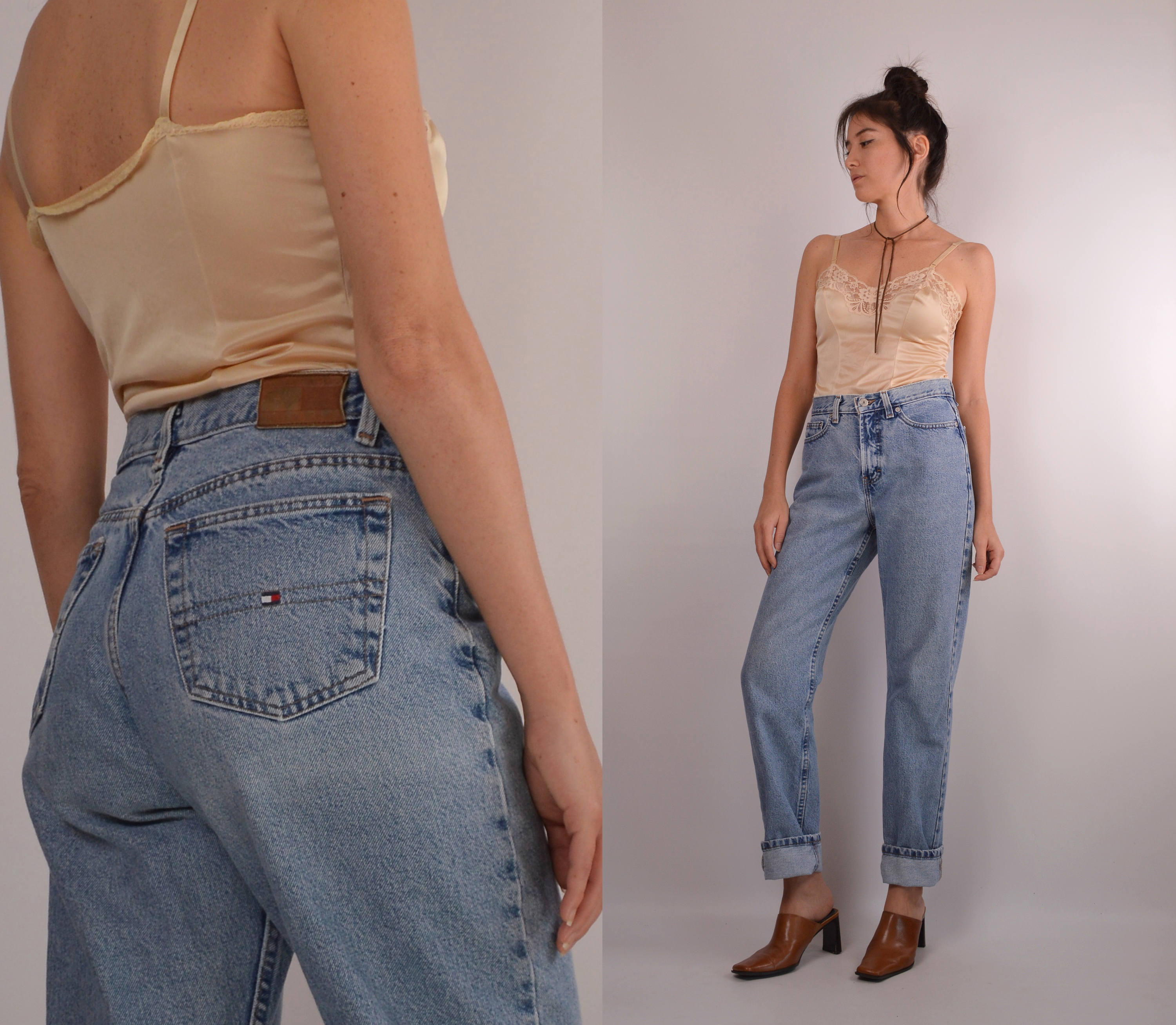 90's Tommy Boyfriend Jeans High Waist Denim