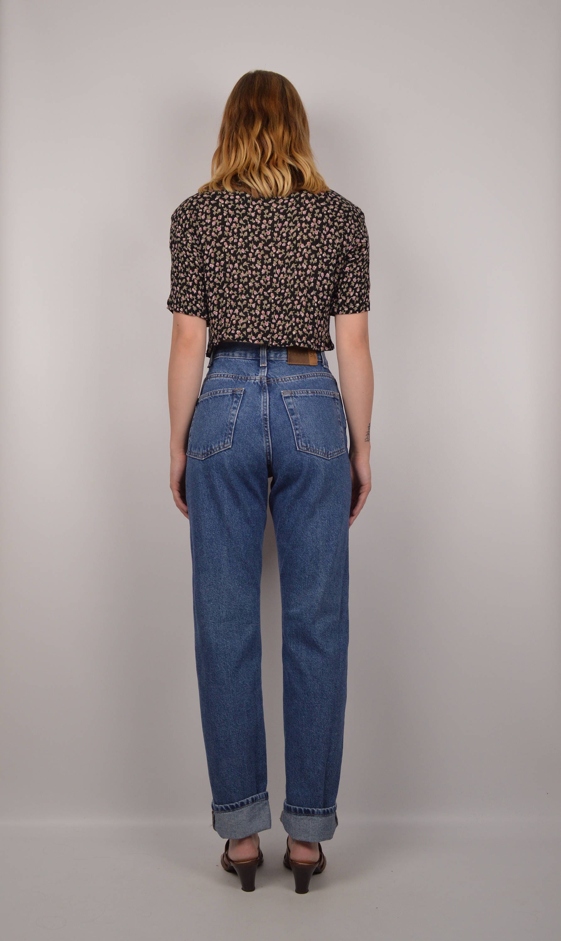 20% OFF Vintage Relaxed Fit High Waist Jeans