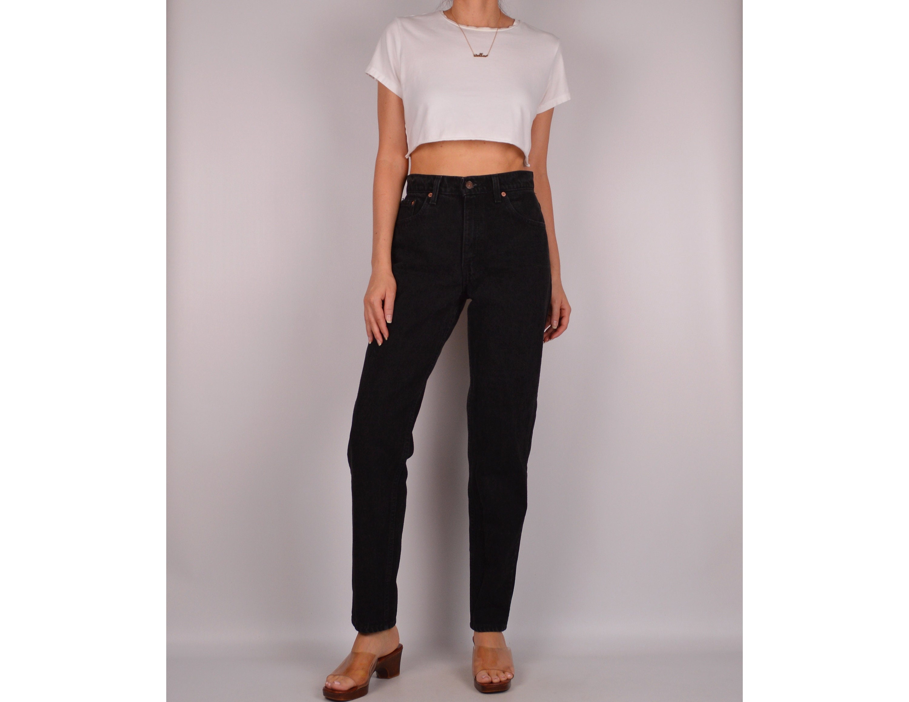 black levis for women