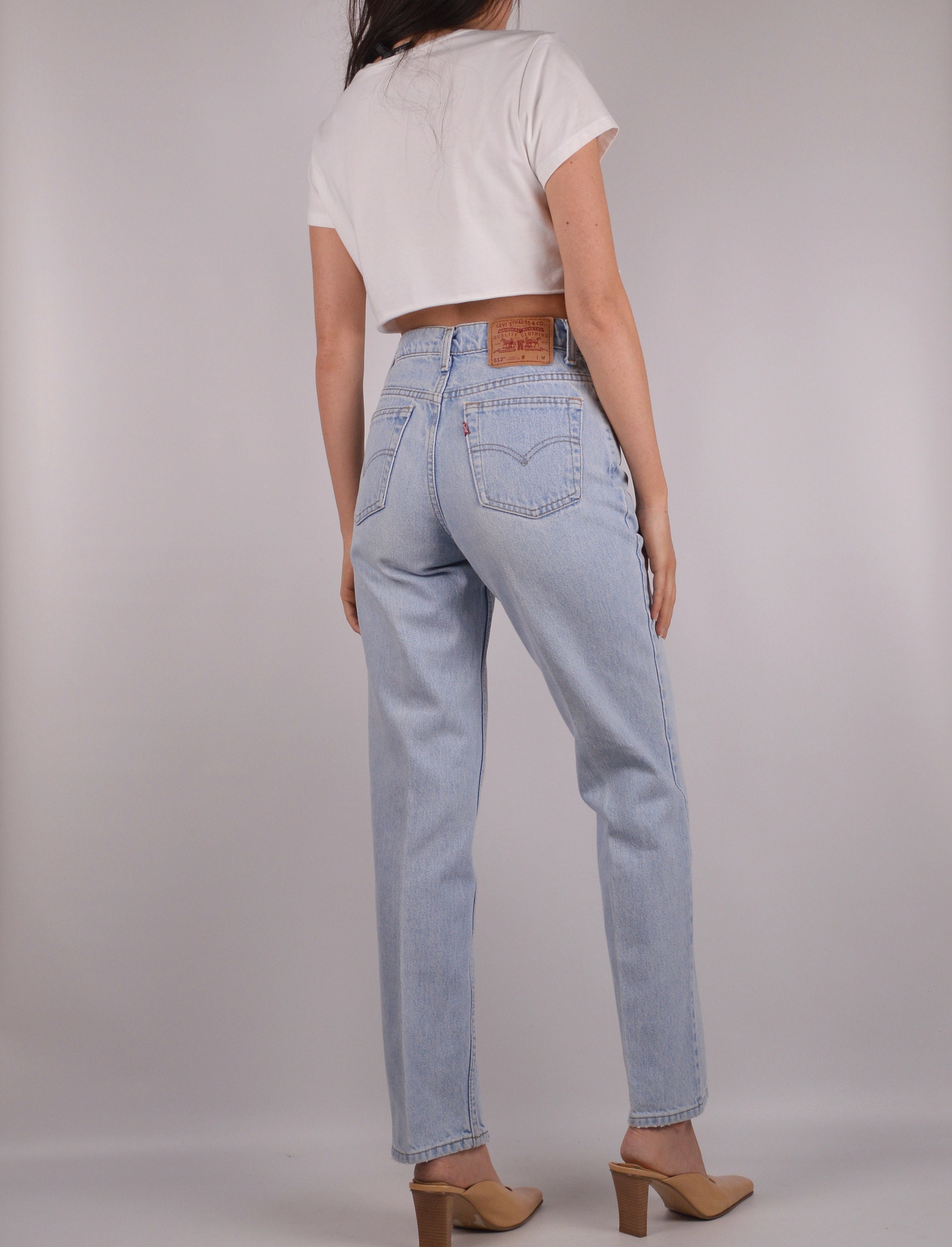 15% off SALE Vintage LEVI'S 512 Slim Jeans / 26.5W