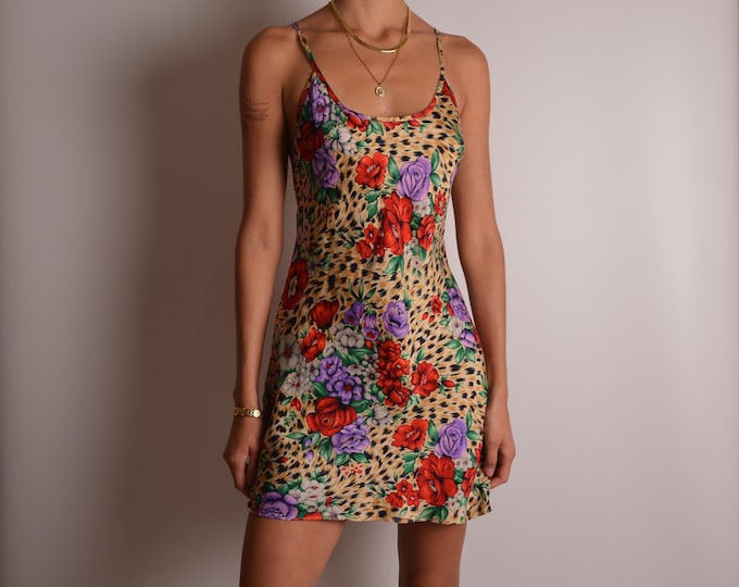 Vintage VS Gold Label Silk Slip Dress (S)