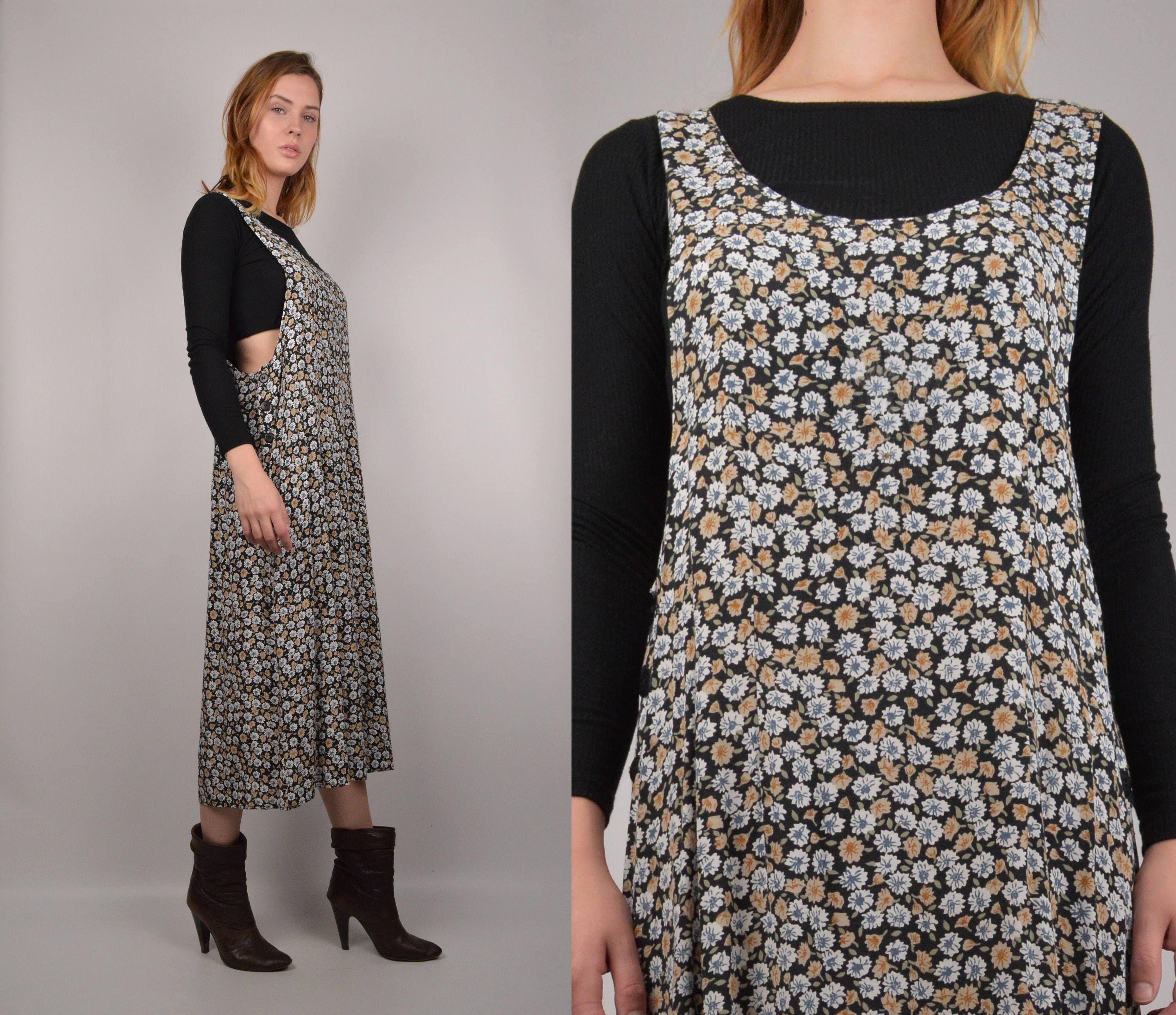 floral pinafore