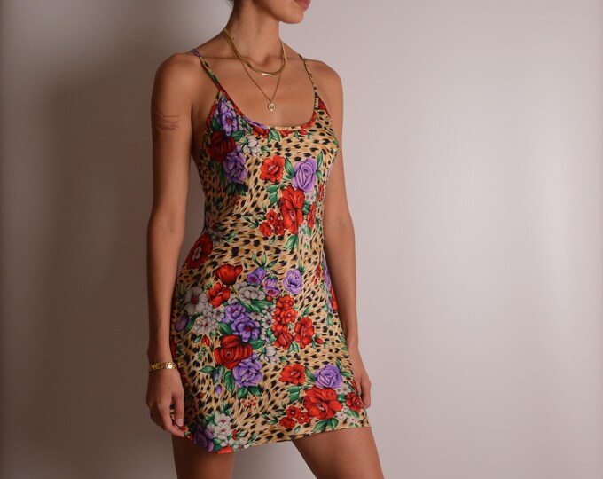 Vintage VS Gold Label Silk Slip Dress (S)