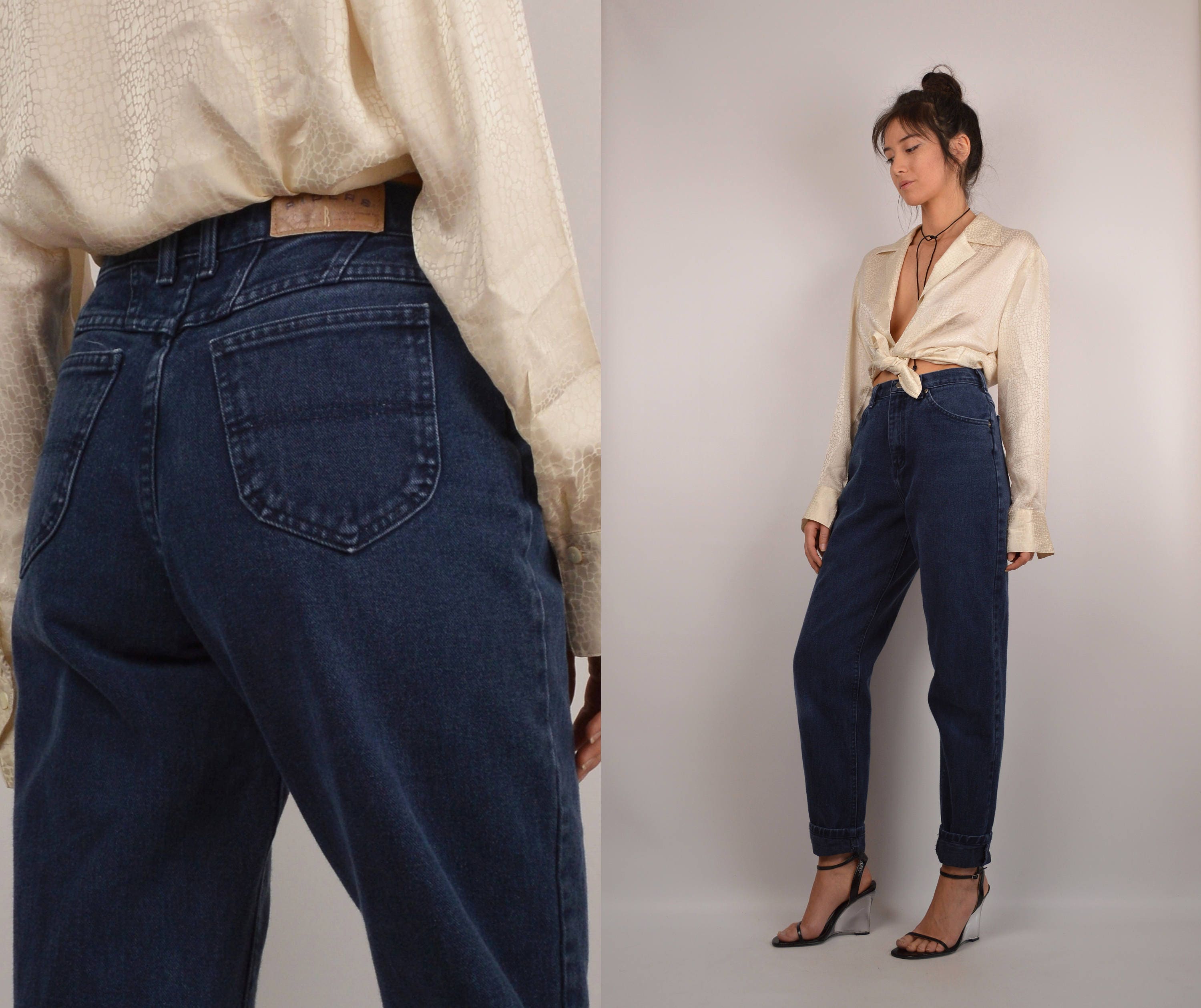 custom tapered jeans