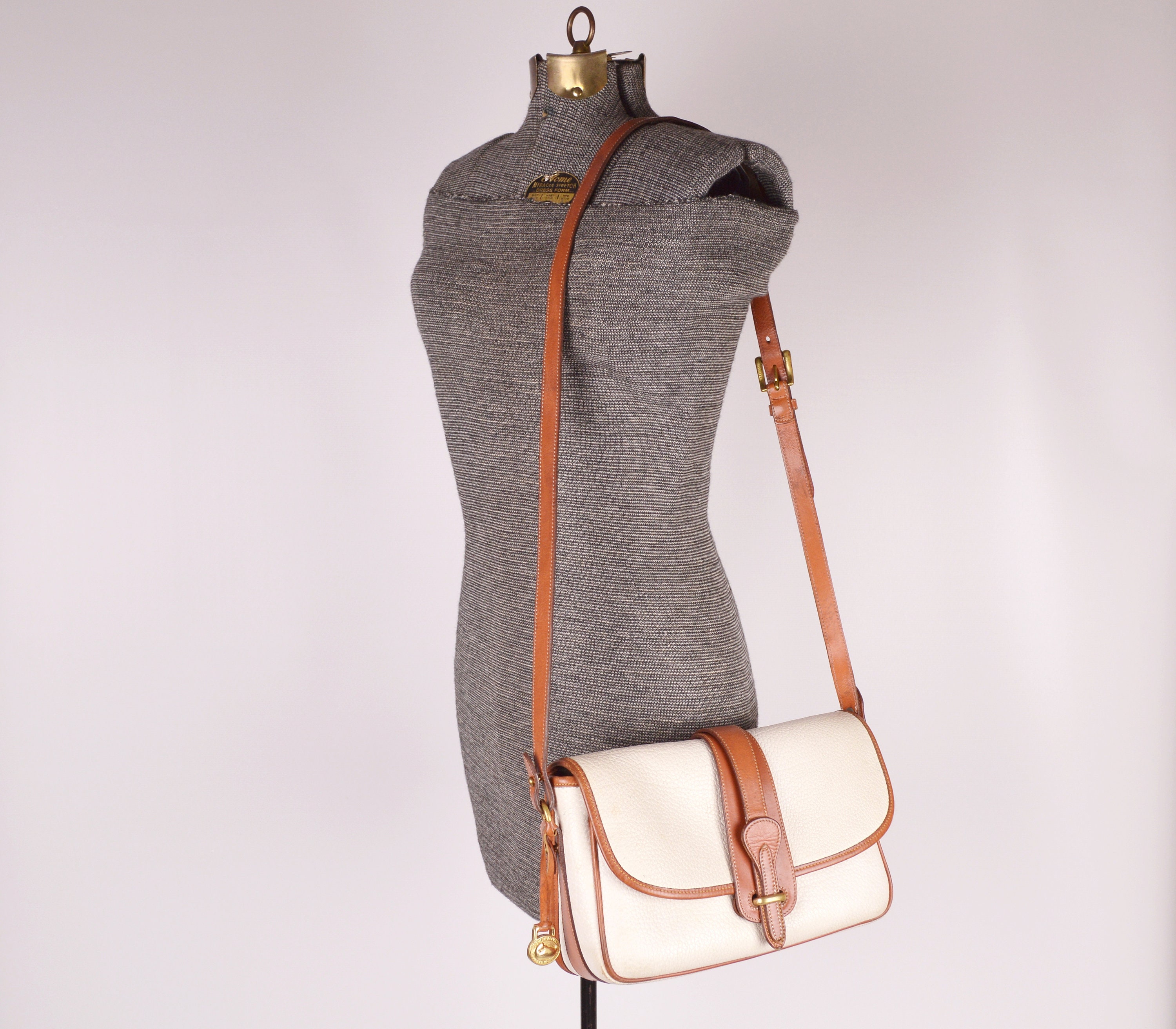 Dooney Bourke Large Equestrian Bag All Weather Leather