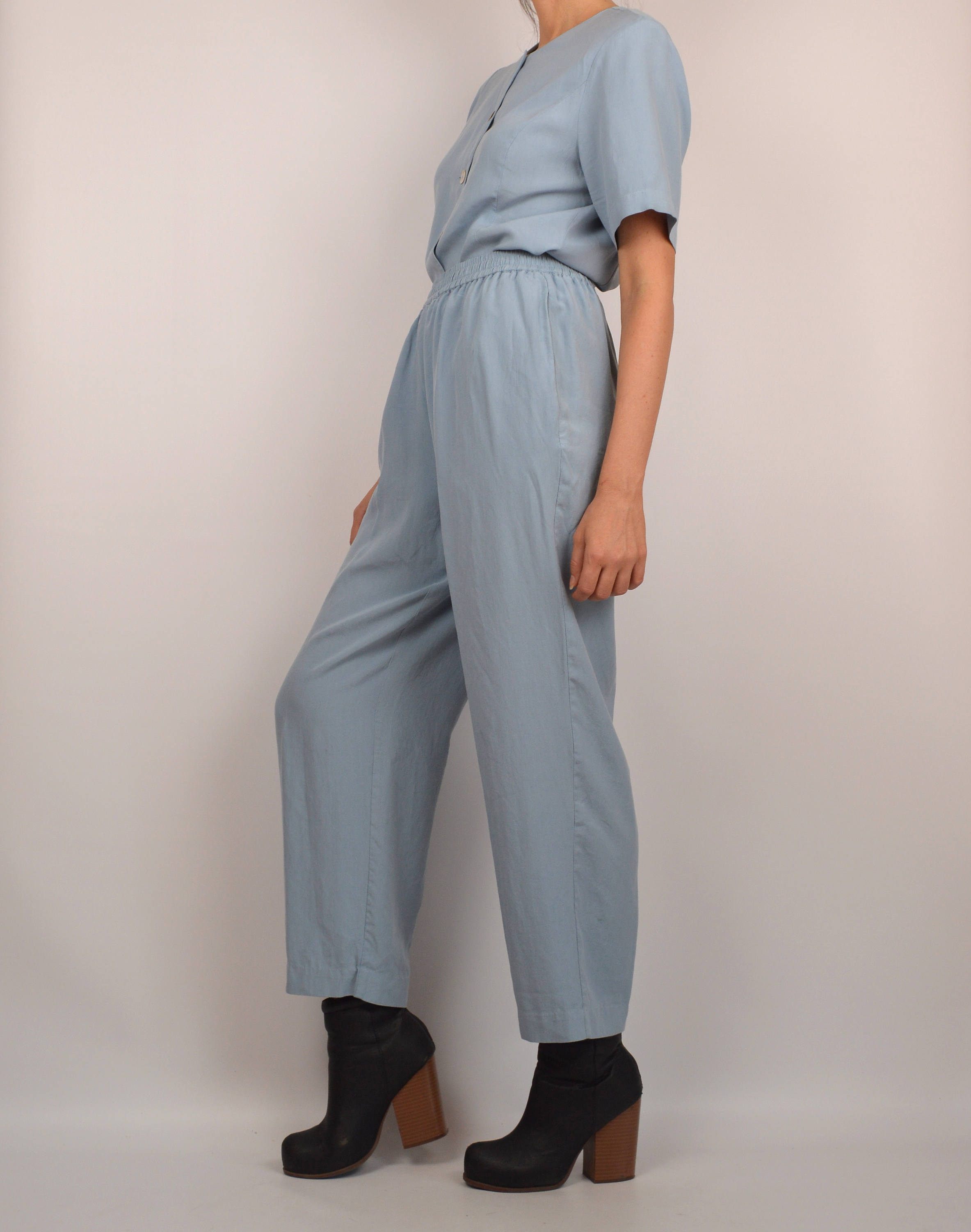short top and long skirt dress