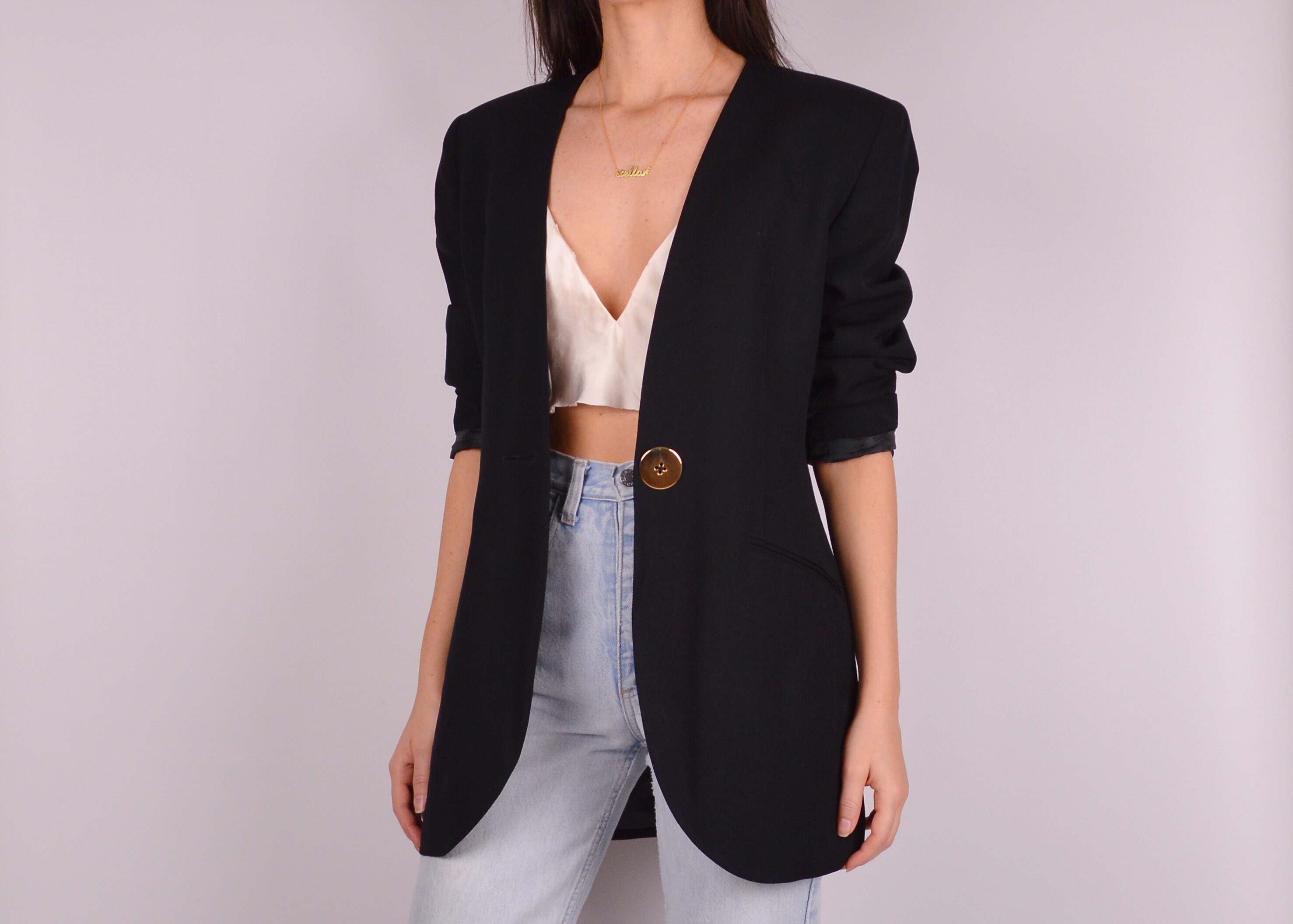 vintage christian dior blazer