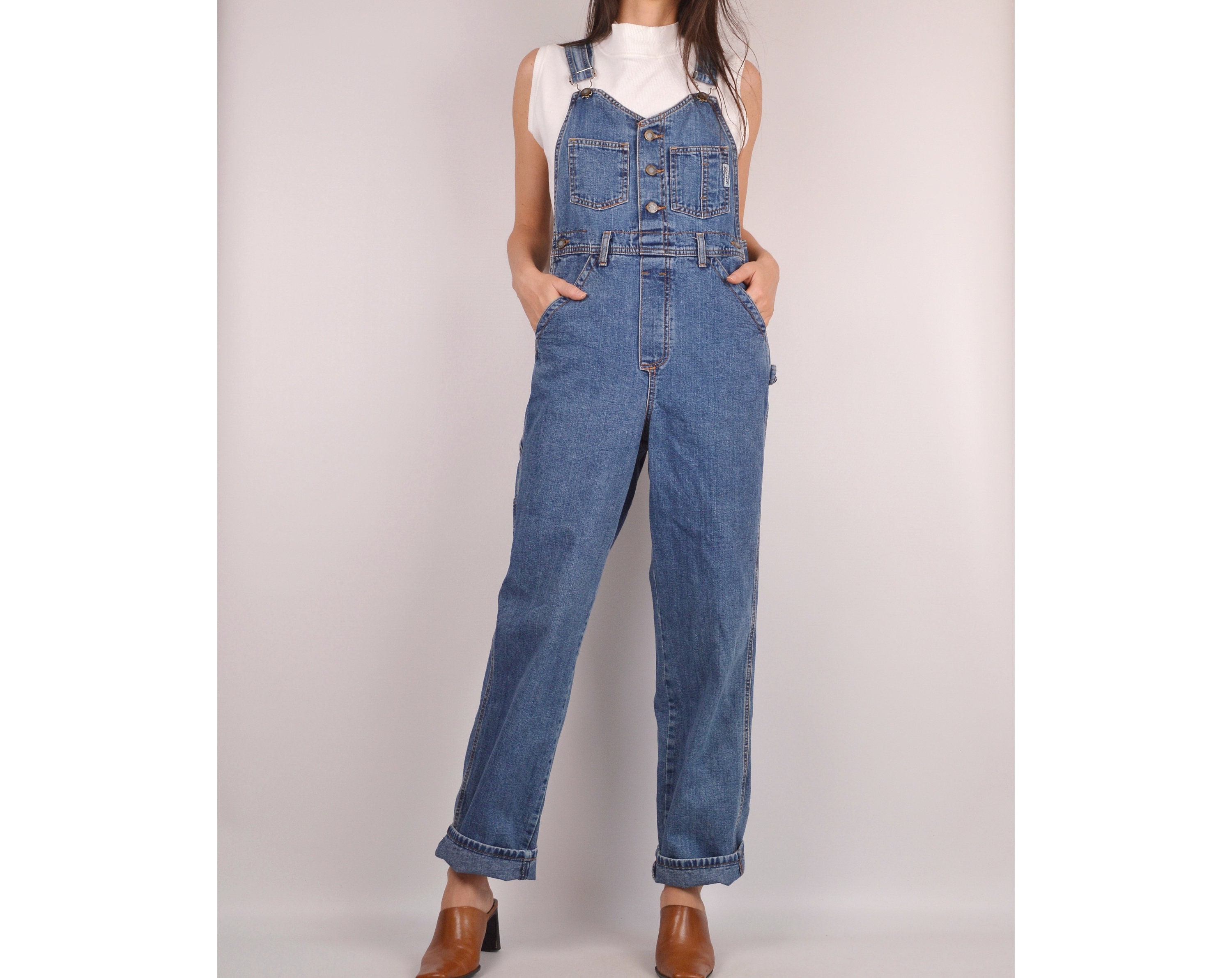 Vintage GUESS Denim Overalls S
