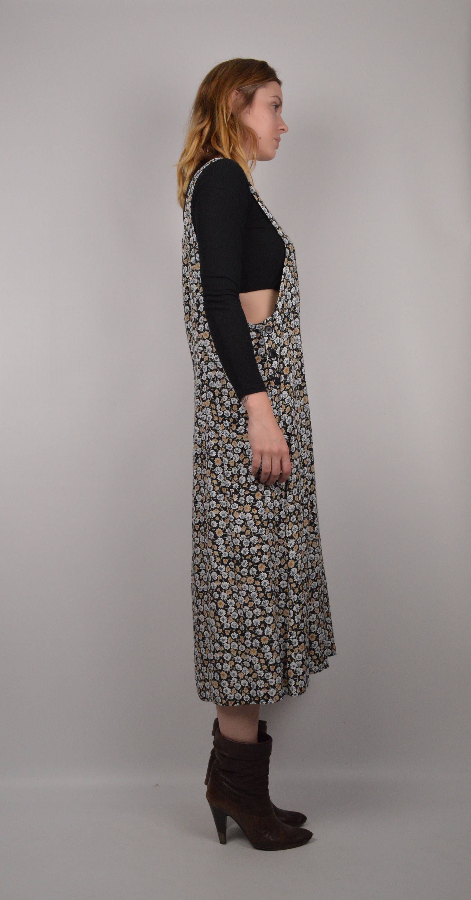 floral pinafore