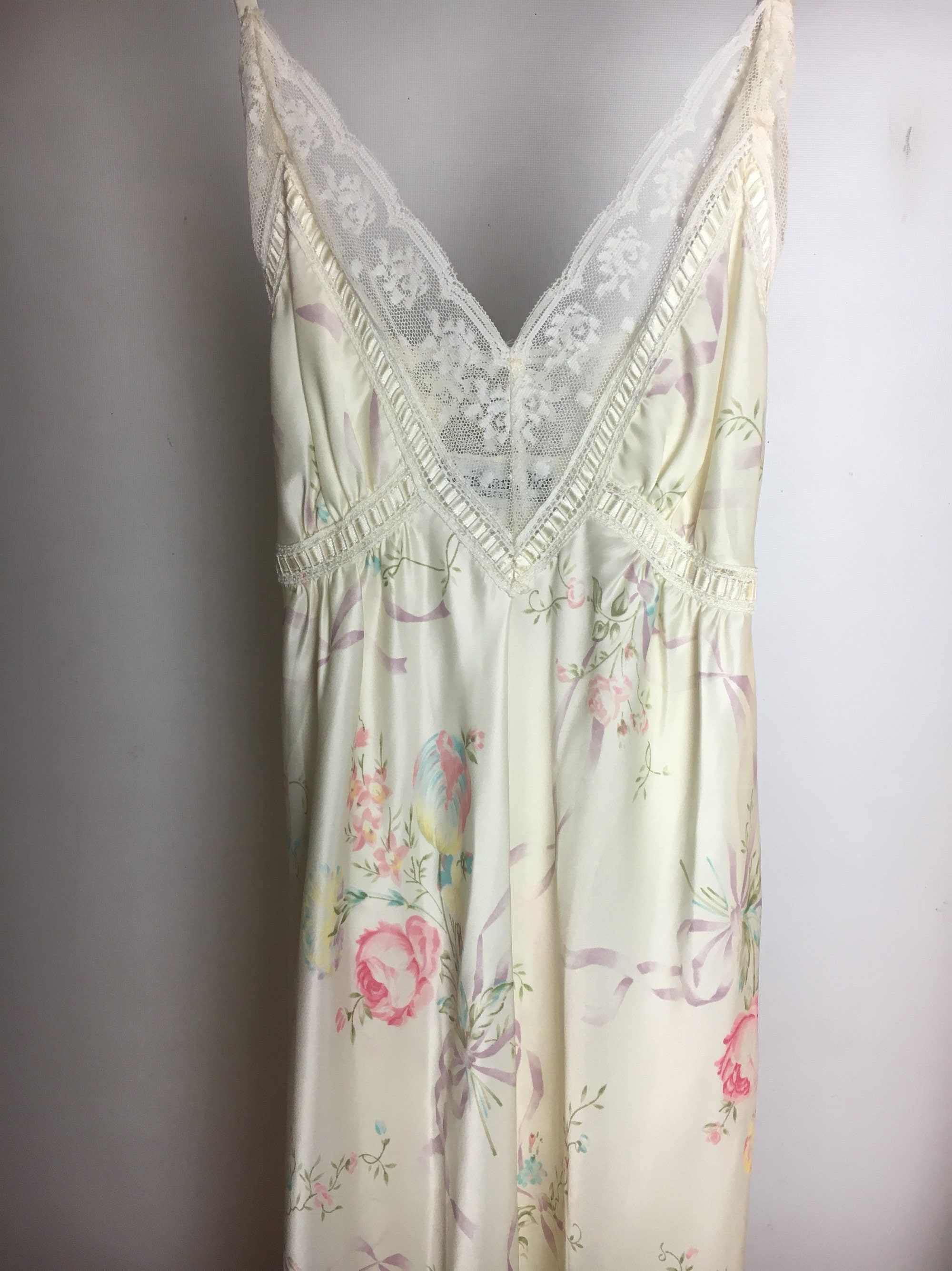 Vintage Christian Dior Maxi Slip Dress / S