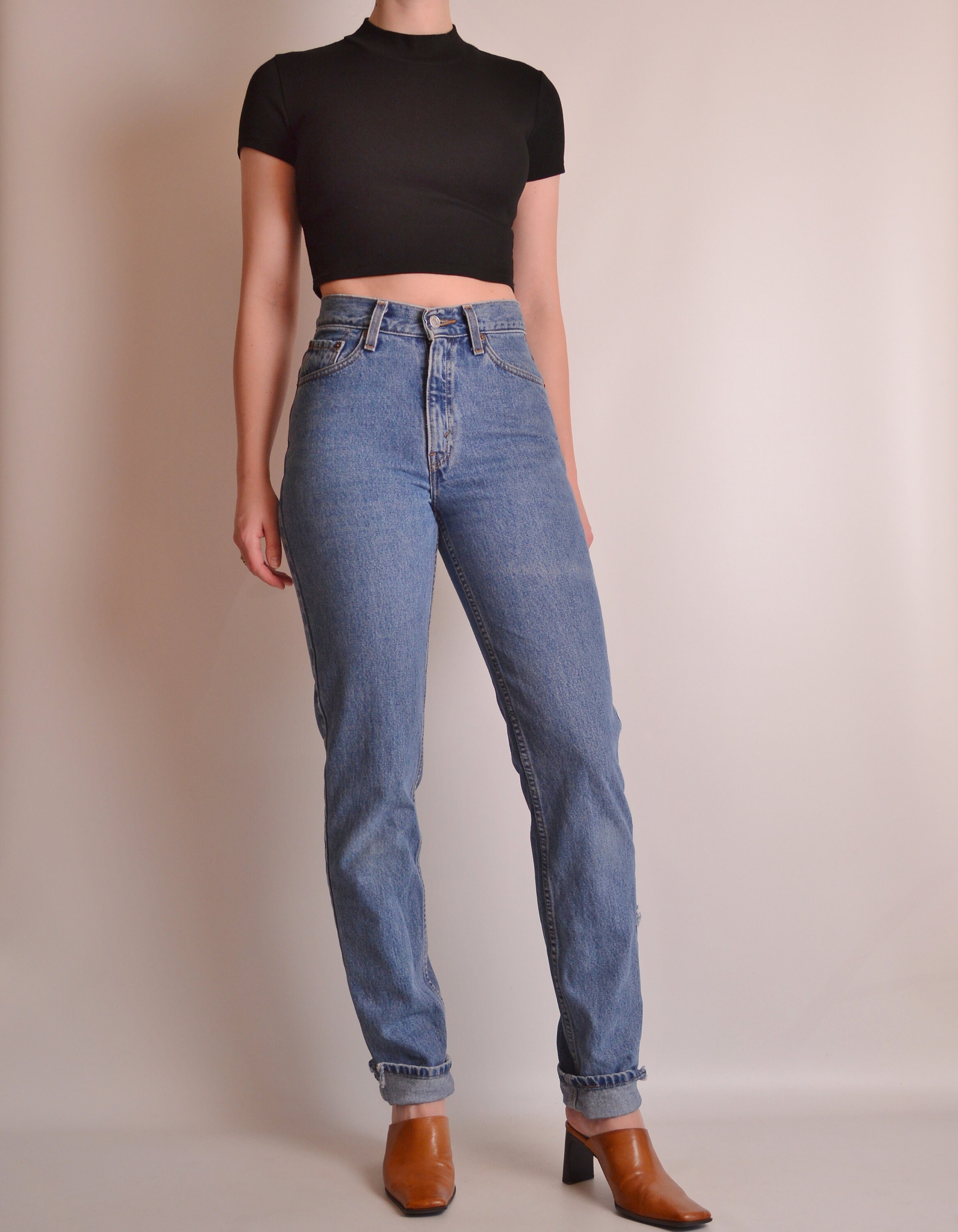 Vintage LEVI'S 512 Slim Fit Jeans (26”W) High Waist