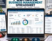 Plumbing Business Management Spreadsheet - plumbing business image 1